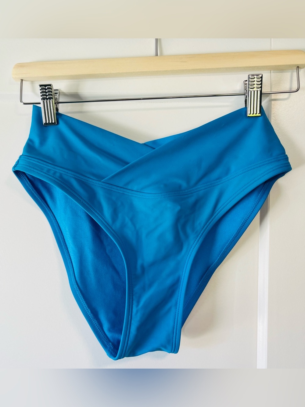 wild fable Bright Blue Bandeau Bikini Set - Picture 5 of 8